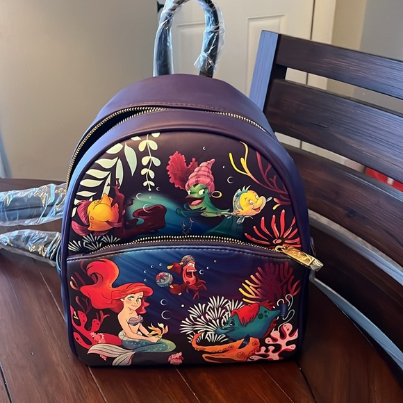 Little Mermaid Backpack and wallet Danielle Nicole - Picture 2 of 12
